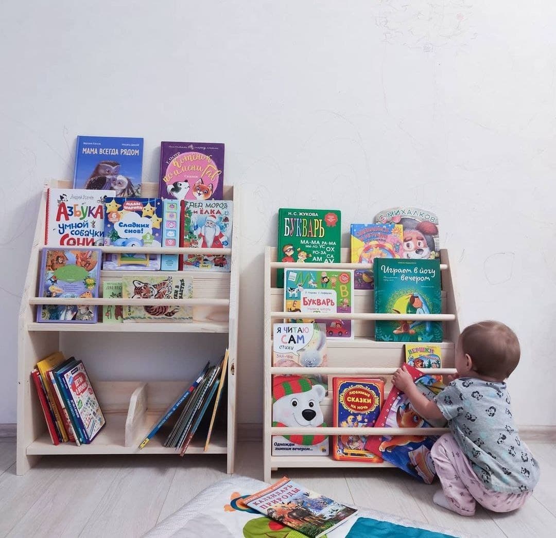 Шкафы и стеллажи для детской, полки для книг