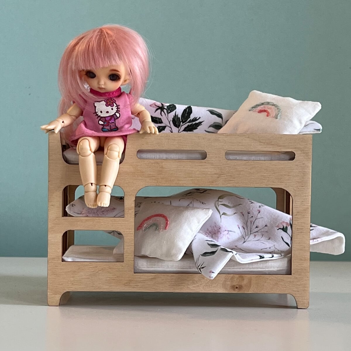 Мебель для кукол. Двуспальная кровать. Мастер-класс - Коробочка идей и мастер-классов