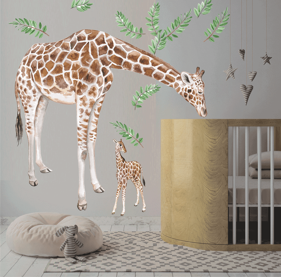 Купить жирафа для стен потолков