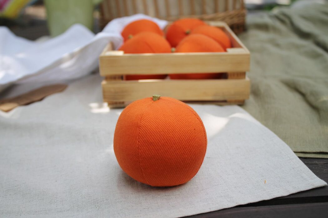 Апельсин для детской кухни. Игрушки для ролевых игр