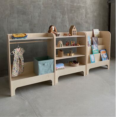 Монтессори мебель для детской комнаты